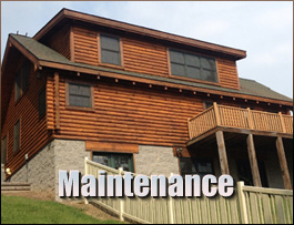  Wade, North Carolina Log Home Maintenance